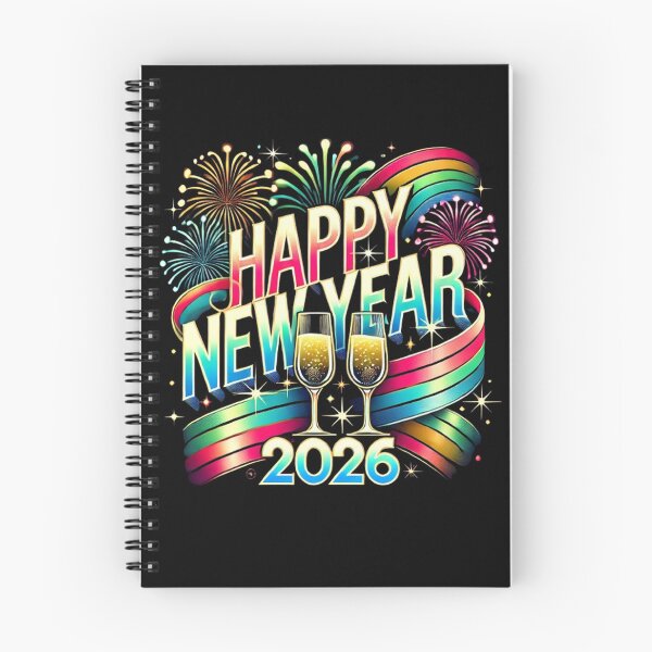 Item preview, Neon Celebration – Happy New Year 2026 designed and sold by SztylishDesigns.
