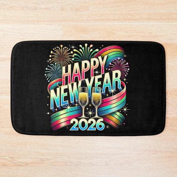Item preview, Neon Celebration – Happy New Year 2026 designed and sold by SztylishDesigns.