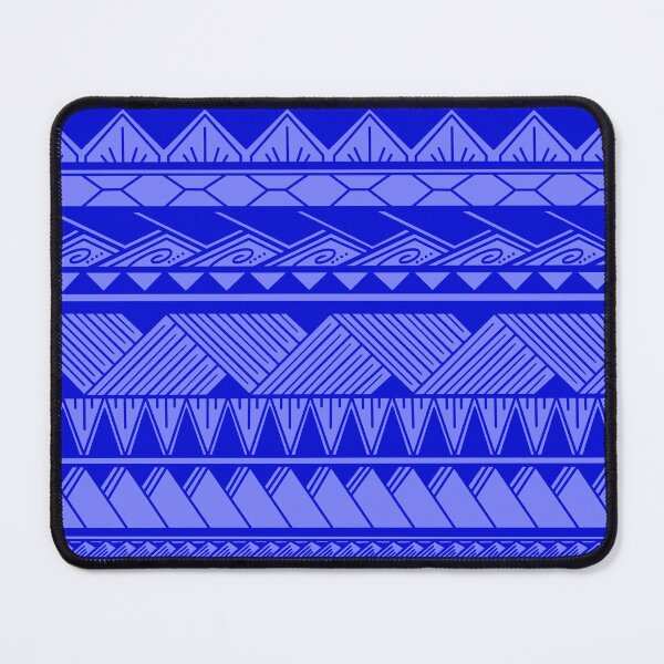Item preview, Blue and Light Blue Tribal Pattern designed and sold by Steeb757.