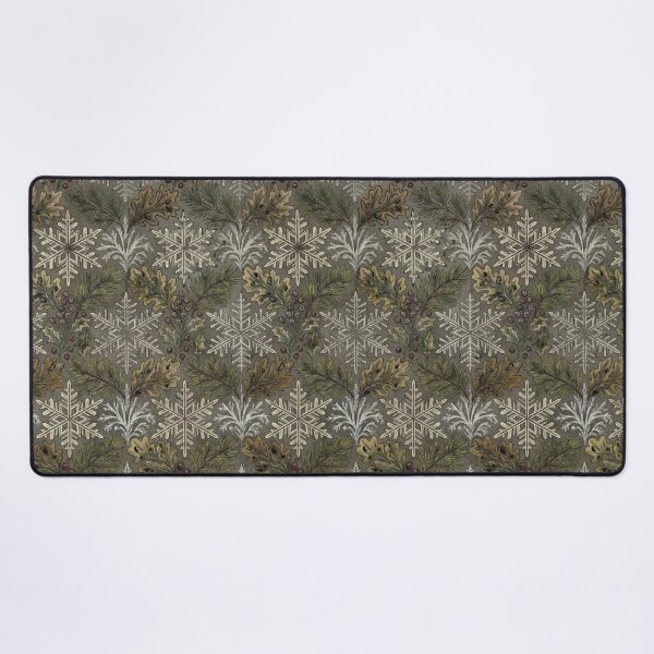 Item preview, Midnight Frost Garden – William Morris Style Winter Pattern designed and sold by Ewa Miller.