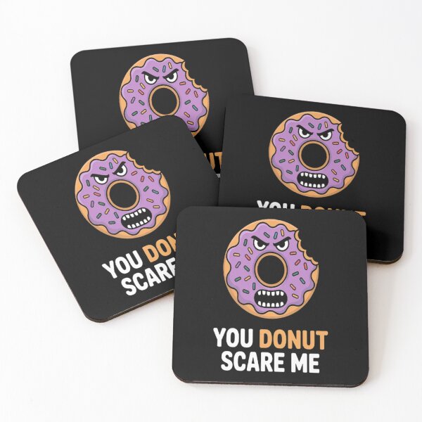 Item preview, YOU DONUT SCARE ME Kawaii Zombie Donut Halloween designed and sold by CottonCandyPrin.