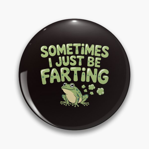 Item preview, Sometimes I Just Be Farting Funny Vintage Frog – Cute Frog Meme Art designed and sold by Redgiant87x.