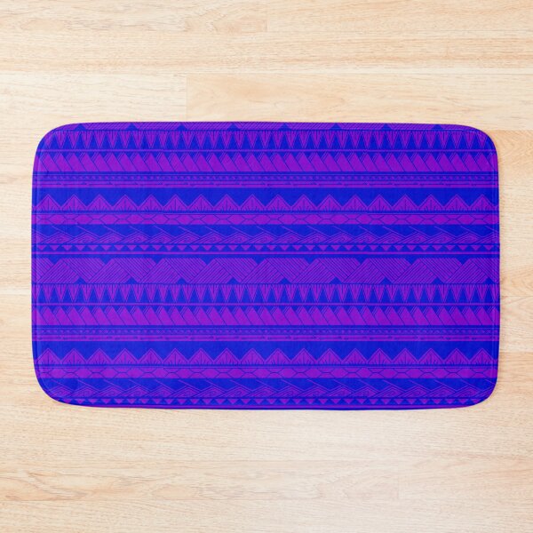 Item preview, Blue and Purple Tribal Pattern designed and sold by Steeb757.