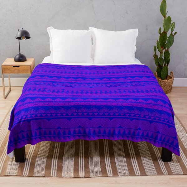 Item preview, Blue and Purple Tribal Pattern designed and sold by Steeb757.