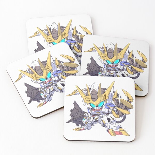Item preview, Gundam Barbatos-Gold-Claw Mini Mech – Cyber Guardian Chibi Robo designed and sold by Dyan4.