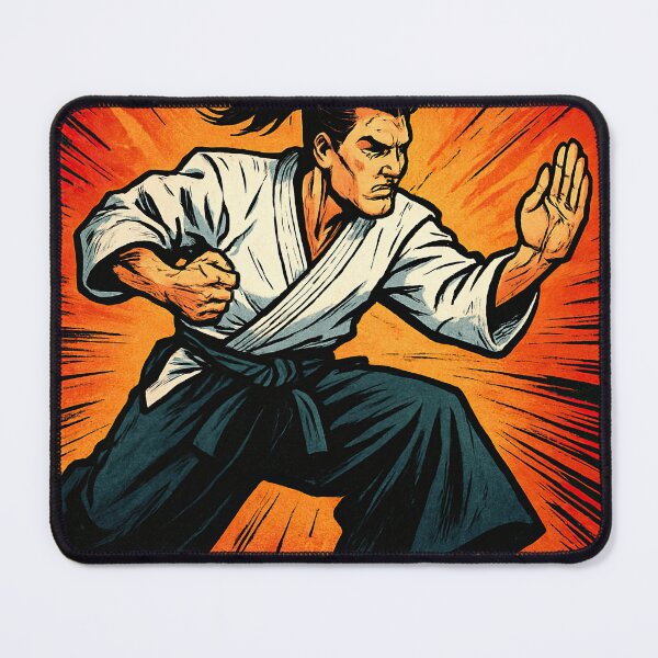 Item preview, Aikido fighter | Comics style - Cartoon designed and sold by ComicsFactory.