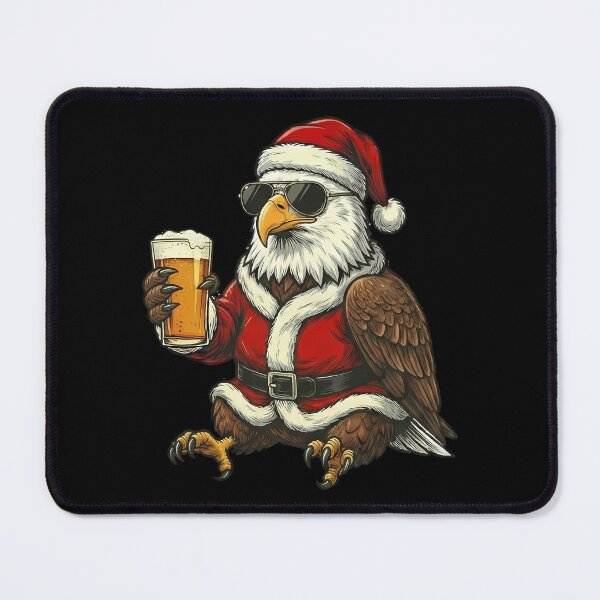 Item preview, American Eagle Santa Beer Christmas Holiday designed and sold by k3rstman1.