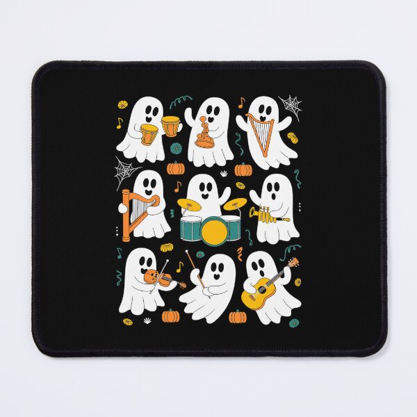 Item preview, Halloween Ghost Music Teacher Playing Instruments designed and sold by PowAcademy.