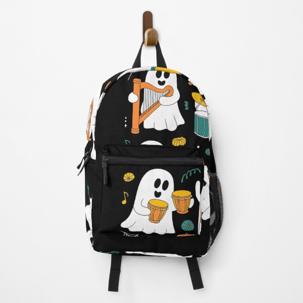 Item preview, Halloween Ghost Music Teacher Playing Instruments designed and sold by PowAcademy.