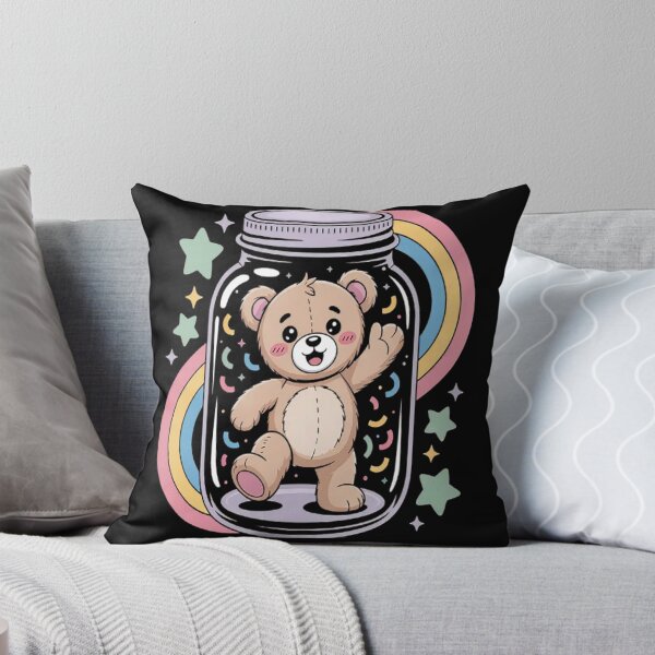 Item preview, Yume Kawaii Fashion Clothing Bear in candy jar Pastel Goth designed and sold by CottonCandyPrin.