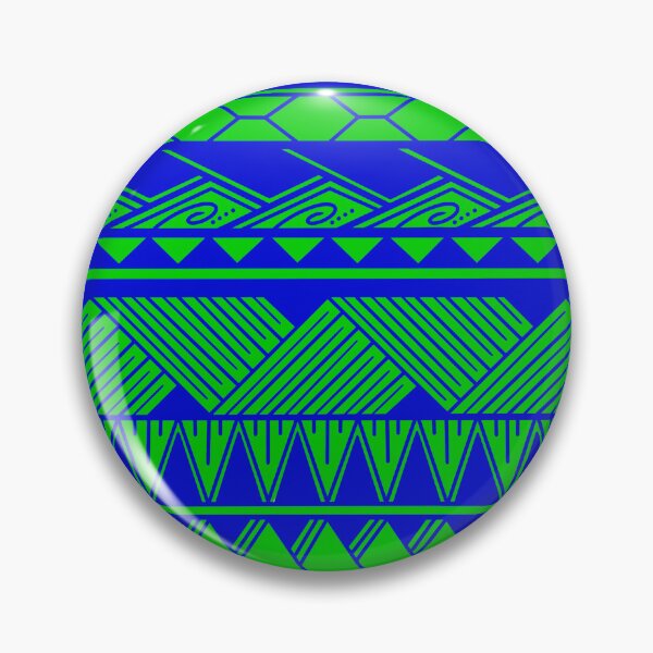 Item preview, Copy of Blue and Neon Green Tribal Pattern designed and sold by Steeb757.