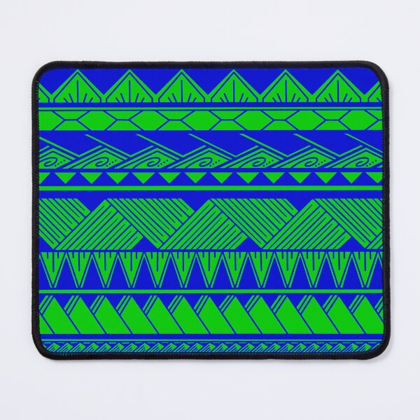 Item preview, Copy of Blue and Neon Green Tribal Pattern designed and sold by Steeb757.