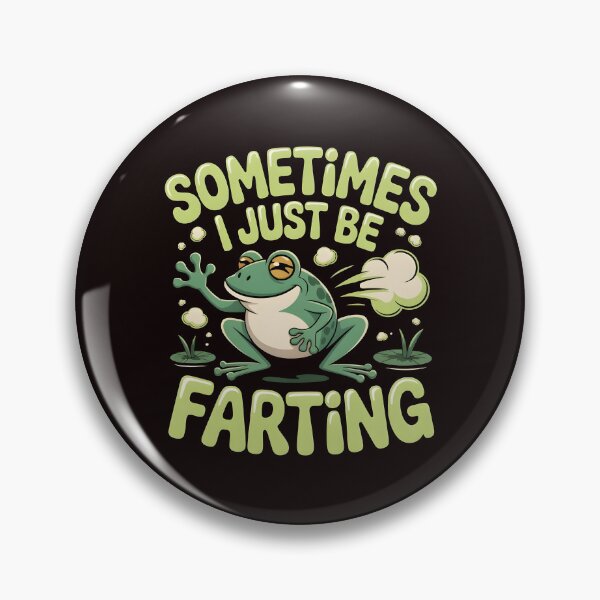 Item preview, Sometimes I Just Be Farting Funny Vintage Frog – Sarcastic Frog Humor designed and sold by Redgiant87x.