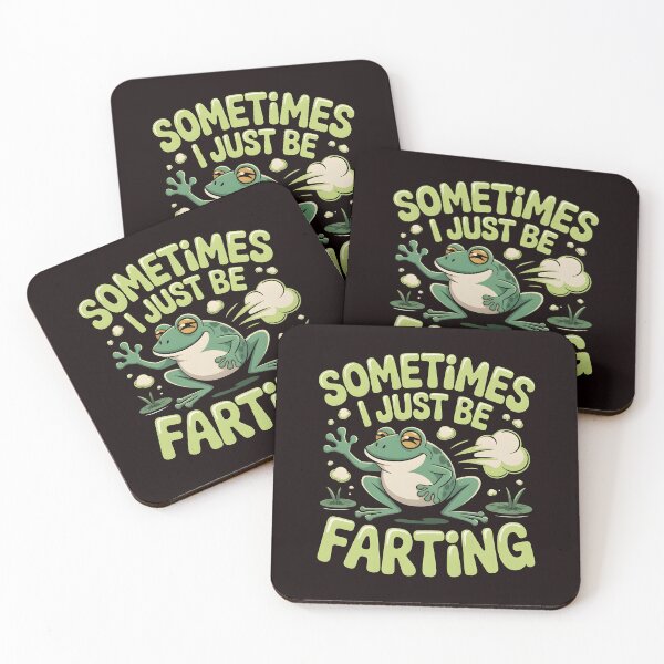 Item preview, Sometimes I Just Be Farting Funny Vintage Frog – Sarcastic Frog Humor designed and sold by Redgiant87x.