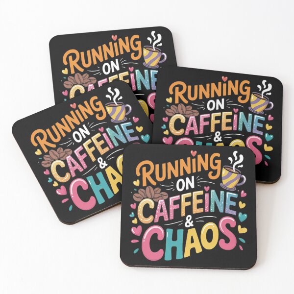 Item preview, Running On Caffeine And Chaos Coffee designed and sold by mandiana.