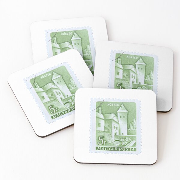 Item preview, Vintage Green Magyar Hungary Postage Stamp designed and sold by red-amber65.