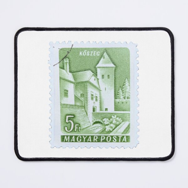 Item preview, Vintage Green Magyar Hungary Postage Stamp designed and sold by red-amber65.