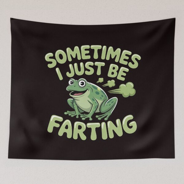 Item preview, Sometimes I Just Be Farting Funny Vintage Frog – Meme for Frog Lovers designed and sold by Redgiant87x.