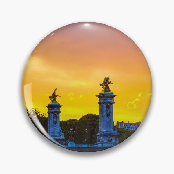 Item preview, Sunset Over Paris Bridge, The Pont Alexandre III designed and sold by Paul Thompson Photography.