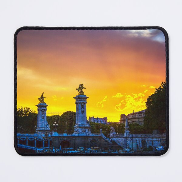 Item preview, Sunset Over Paris Bridge, The Pont Alexandre III designed and sold by Paul Thompson Photography.