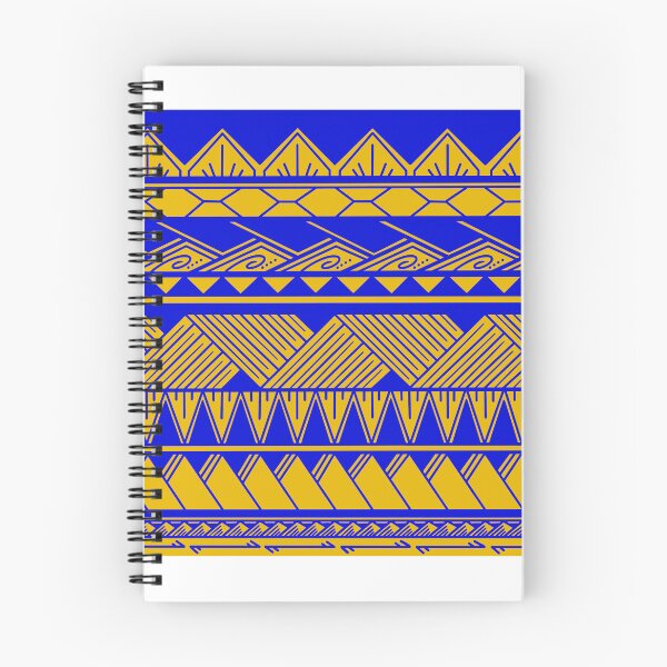 Item preview, Blue and Yellow Tribal Pattern designed and sold by Steeb757.