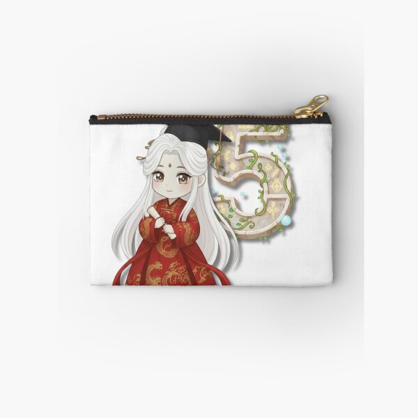 Item preview, Cute Chibi Graduation Day Lucky Number 5 designed and sold by PloySaiY.