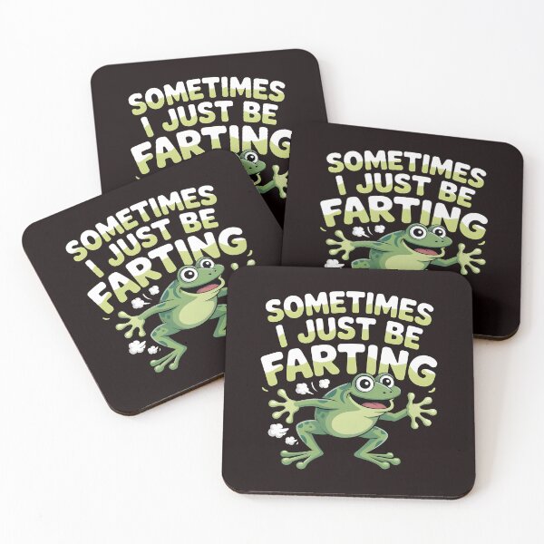 Item preview, Sometimes I Just Be Farting Funny Vintage Frog – Retro Sarcastic Saying designed and sold by Redgiant87x.