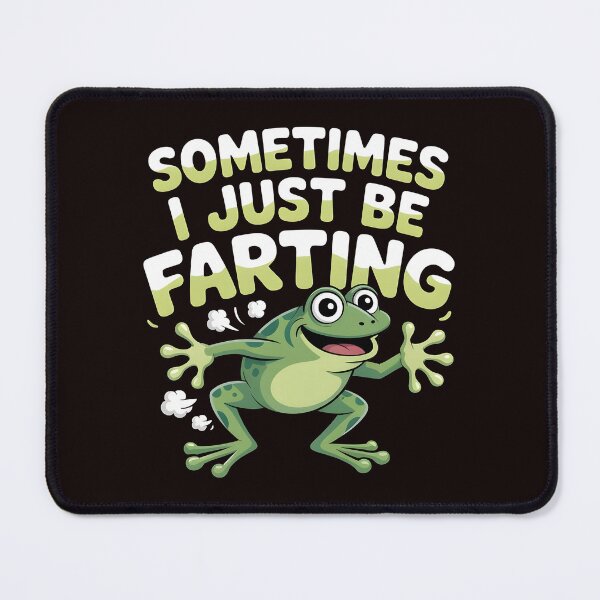 Item preview, Sometimes I Just Be Farting Funny Vintage Frog – Retro Sarcastic Saying designed and sold by Redgiant87x.