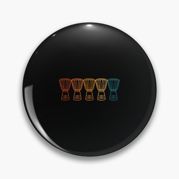 Item preview, African Djembe Drum Retro Style Music Lover designed and sold by TiffanyLucia.