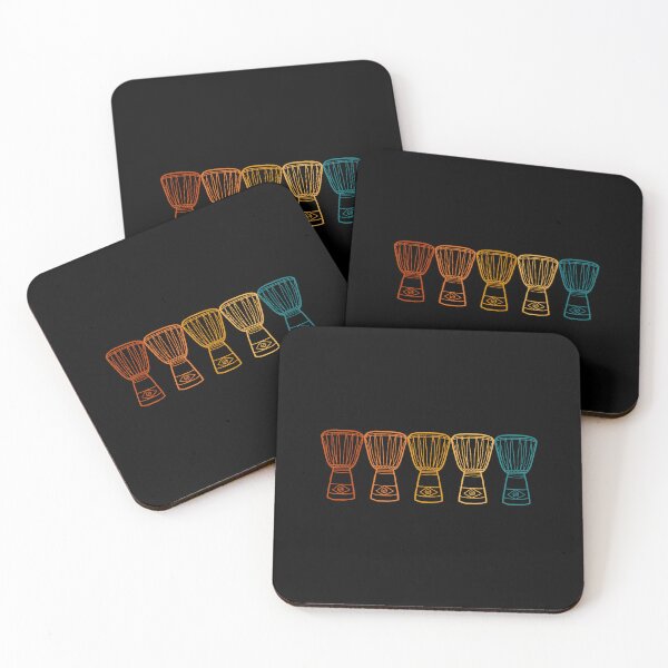 Item preview, African Djembe Drum Retro Style Music Lover designed and sold by TiffanyLucia.