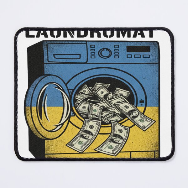 Item preview, The Ukraine Laundromat - Defund Ukraine Money Laundering designed and sold by RedWave Patriot Studio.
