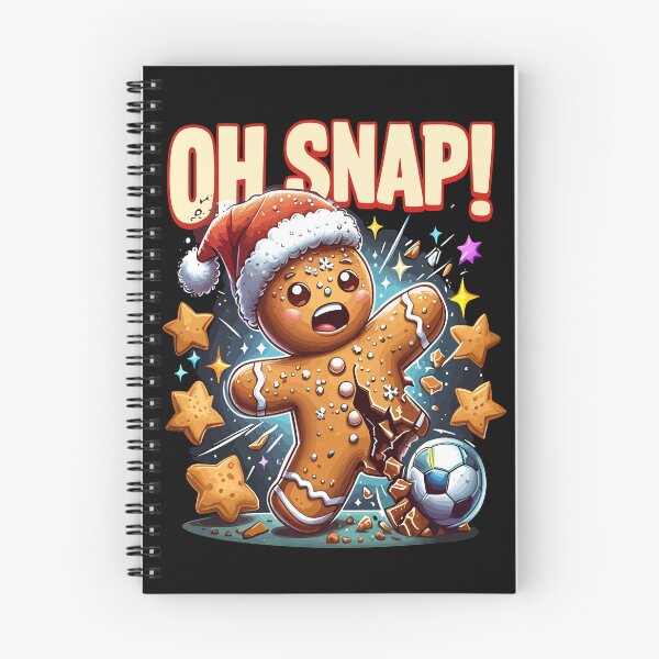 Item preview, Oh Snap Gingerbread Soccer Holiday Fun designed and sold by Lineer22.