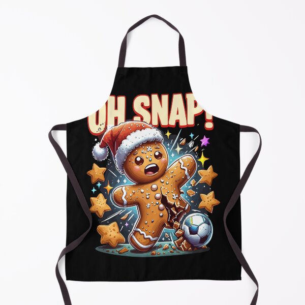 Item preview, Oh Snap Gingerbread Soccer Holiday Fun designed and sold by Lineer22.