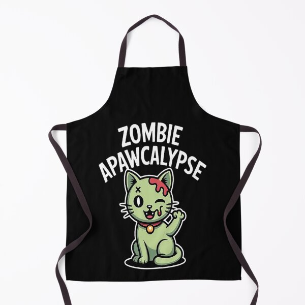 Item preview, Zombie Apawcalypse Cute Kitten Zombie designed and sold by CottonCandyPrin.