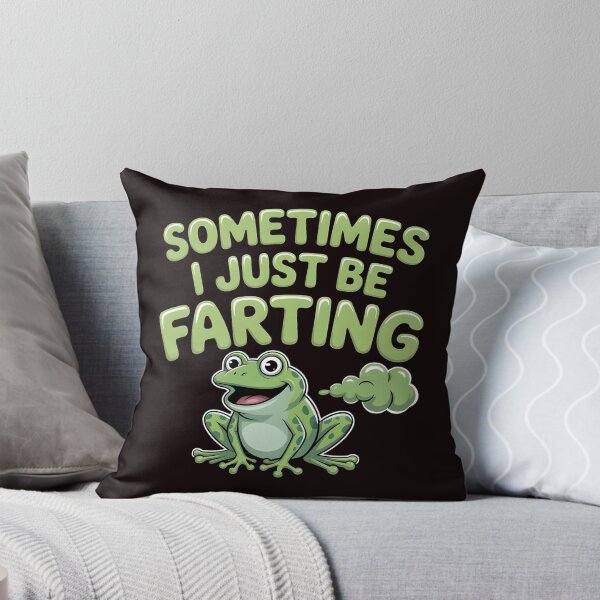 Item preview, Sometimes I Just Be Farting Funny Vintage Frog – Hilarious Amphibian Meme designed and sold by Redgiant87x.
