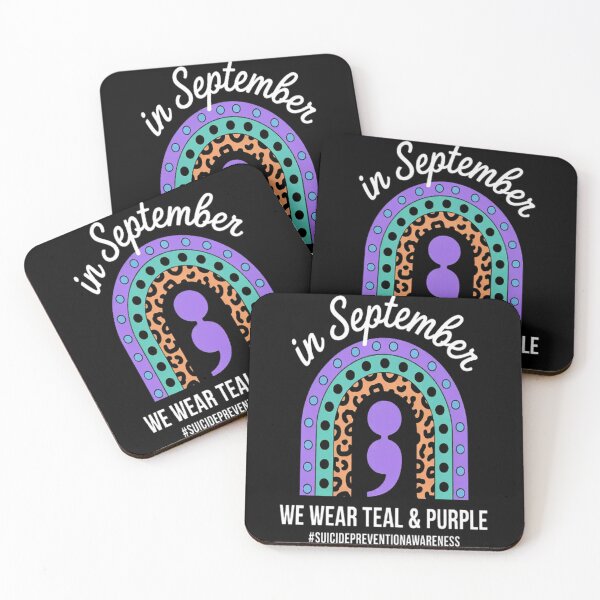 Item preview, September We Wear Teal & Purple Suicide Prevention Awareness designed and sold by mandiana.