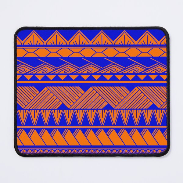 Item preview, Blue and Orange Tribal Pattern designed and sold by Steeb757.