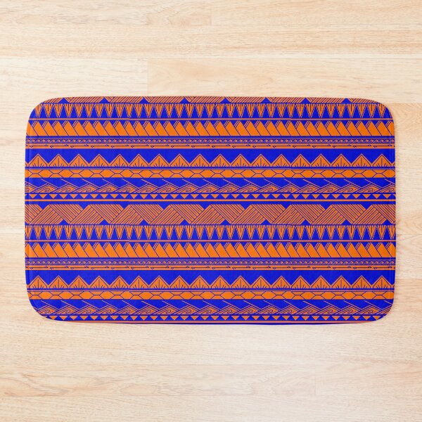 Item preview, Blue and Orange Tribal Pattern designed and sold by Steeb757.