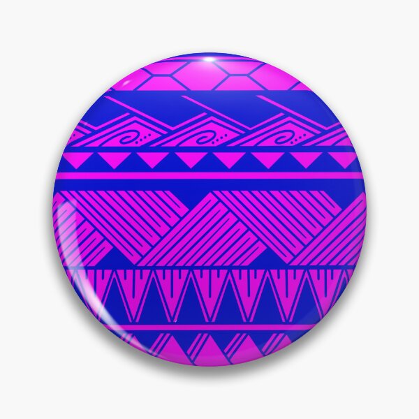 Item preview, Blue and Pink Tribal Pattern designed and sold by Steeb757.