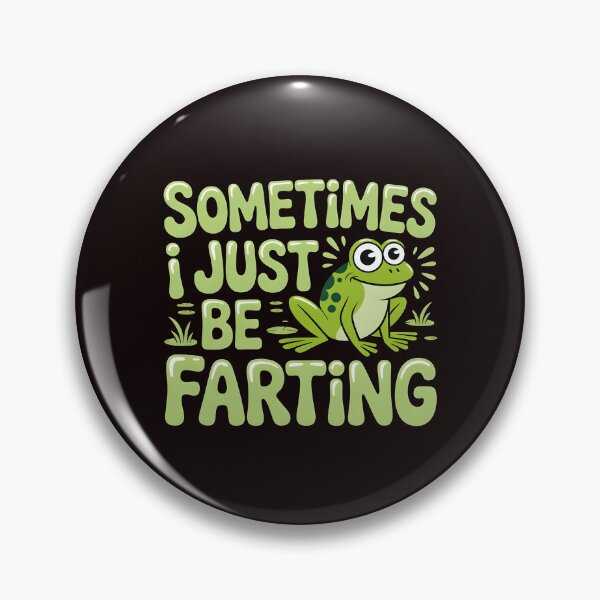 Item preview, Sometimes I Just Be Farting Funny Vintage Frog – Sarcastic Retro Frog designed and sold by Redgiant87x.