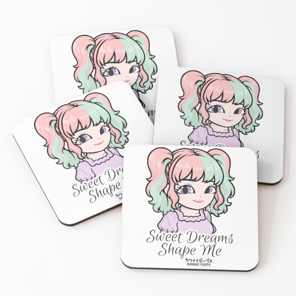 Item preview, Pastel Power Crew – Pastel Kawaii Soft Girl Aesthetic Design | Sweet Dreams Shape Me designed and sold by P-L-Sardines.