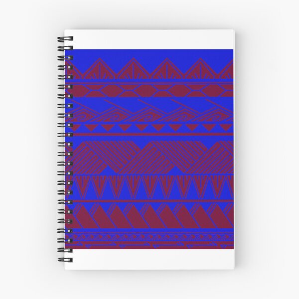 Item preview, Blue and Red Tribal Pattern designed and sold by Steeb757.