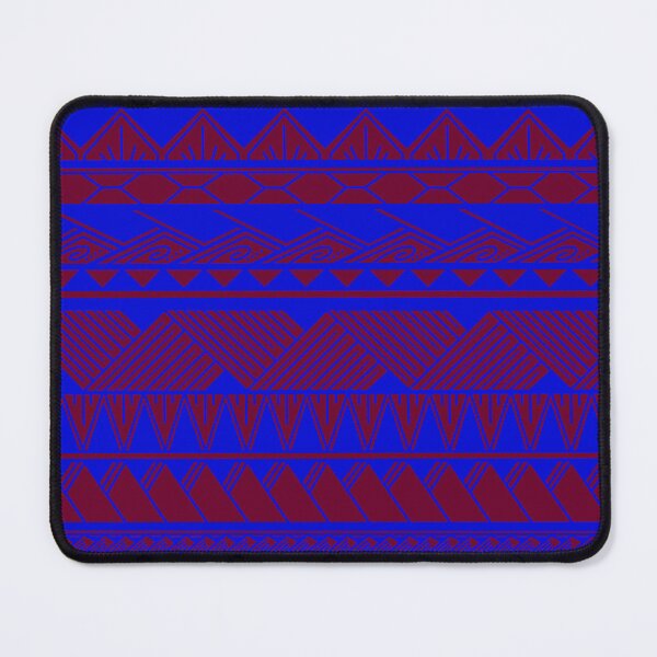 Item preview, Blue and Red Tribal Pattern designed and sold by Steeb757.