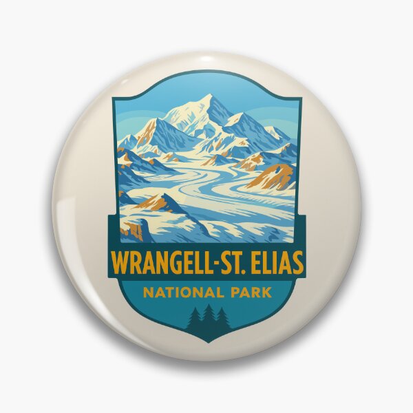 Item preview, Wrangell–St. Elias National Park Sticker designed and sold by Gideon Emmerich.