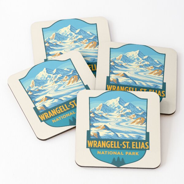 Item preview, Wrangell–St. Elias National Park Sticker designed and sold by Gideon Emmerich.