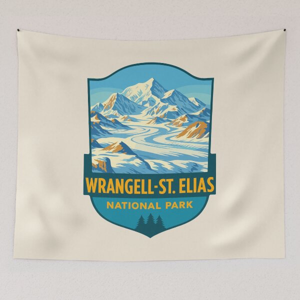 Item preview, Wrangell–St. Elias National Park Sticker designed and sold by Gideon Emmerich.