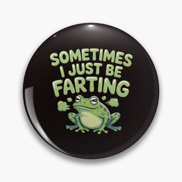 Item preview, Sometimes I Just Be Farting Funny Vintage Frog – Vintage Meme Style designed and sold by Redgiant87x.