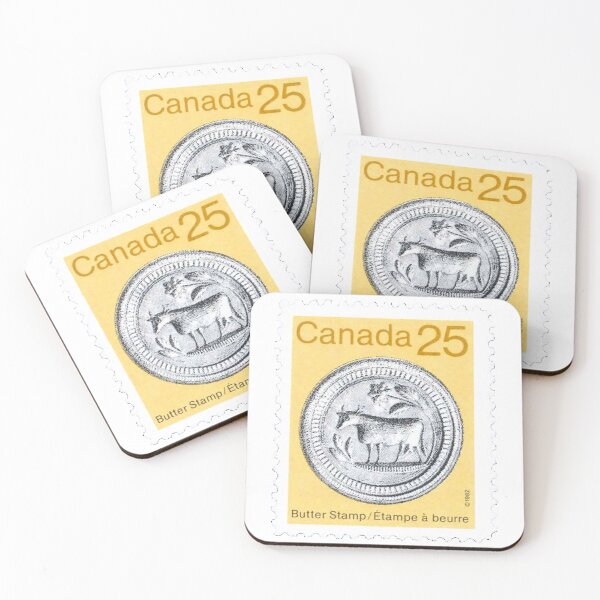 Item preview, Vintage Canadian Yellow Postage Stamp designed and sold by red-amber65.