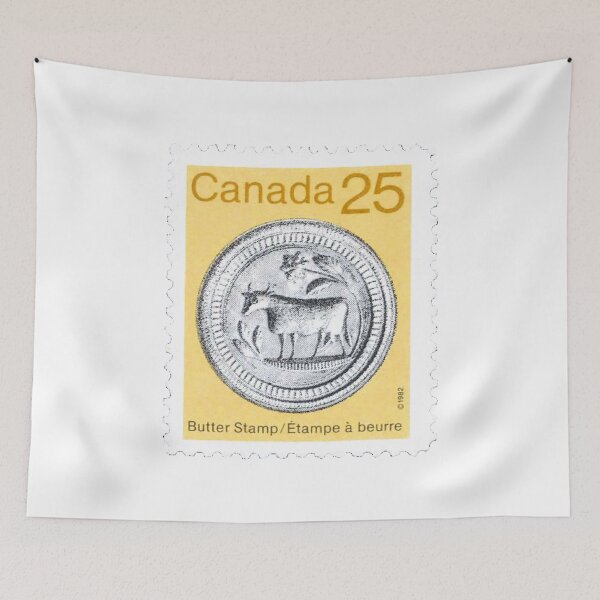 Item preview, Vintage Canadian Yellow Postage Stamp designed and sold by red-amber65.