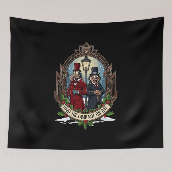 Item preview, Muppet Christmas Carol - Light the Lamp Not the Rat 2025  designed and sold by ferminhays.